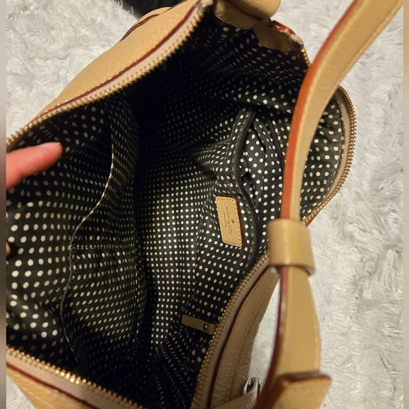 Kate Spade New York Hobo with Dust Bag Color Tan - Picture 6 of 10